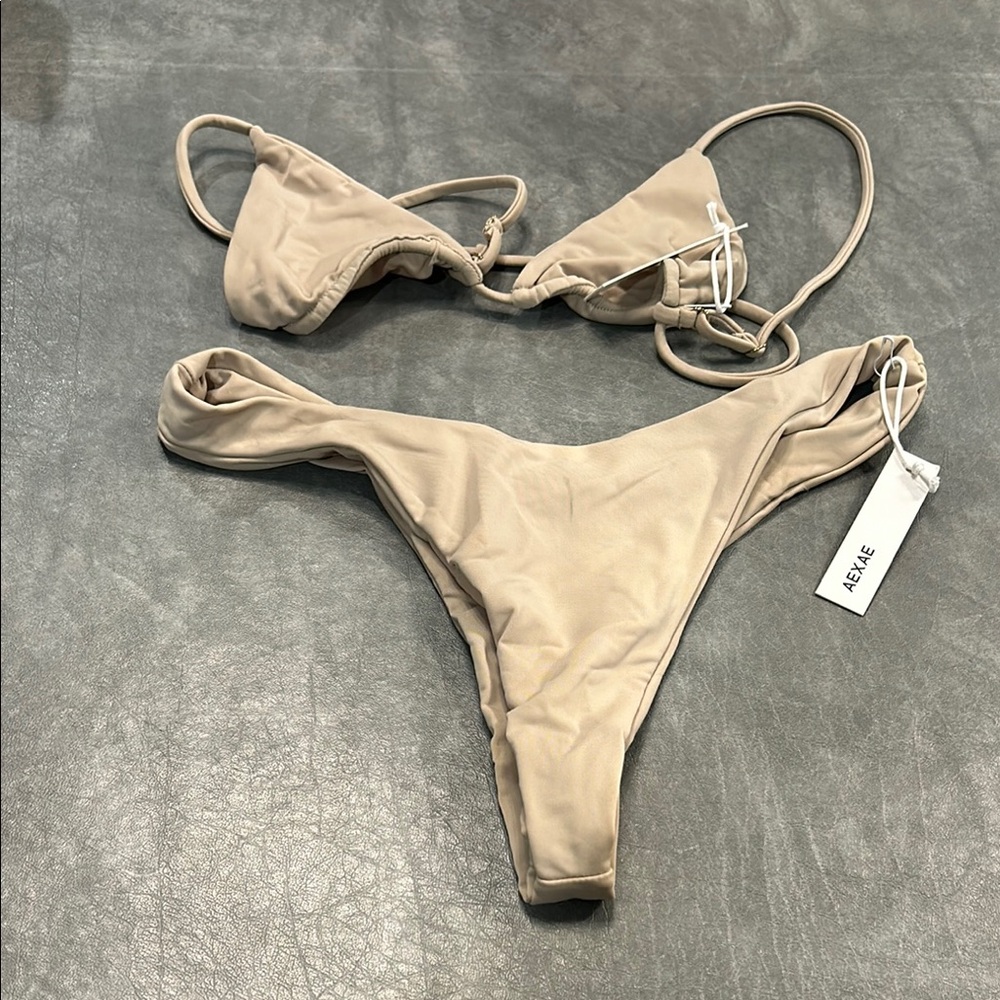 Aexae Taupe Bikini - Picture 2 of 4